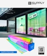 Film Teinté Reflets multicolores pour Vitrages - Reflectiv DCH 326 | 152 cm de large – Rouleaux de 5 à 30 m