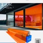 Film Teinté Orange pour Vitrages - Reflectiv 61052 | 152 cm de large – Rouleaux de 5 à 30 m