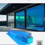 Film Teinté bleu Azur pour Vitrages - Reflectiv 61185 | 152 cm de large – Rouleaux de 5 à 30 m