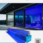 Film Teinté bleu océan pour Vitrages - Reflectiv 60685 | 152 cm de large – Rouleaux de 5 à 30 m