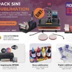 Pack de Sublimation N°3– Presse à Chaud 5 en 1 standard (29×38 cm) + Epson L3250