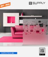 Film à Motif carrés géométrique - INT 468 | 152 cm de large – Rouleaux de 5 à 30 m – Image 3