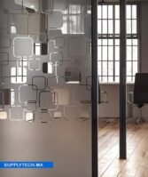 Film à Motif carrés géométrique - INT 468 | 152 cm de large – Rouleaux de 5 à 30 m – Image 2