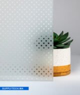 Film à Motif dépoli à carrés transparents de 20 mm - INT 468 | 152 cm de large – Rouleaux de 5 à 30 m – Image 5