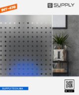 Film à Motif dépoli à carrés transparents de 20 mm - INT 468 | 152 cm de large – Rouleaux de 5 à 30 m – Image 6