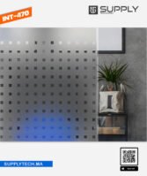 Film à Motif dépoli à carrés transparents de 20 mm - INT 468 | 152 cm de large – Rouleaux de 5 à 30 m – Image 6