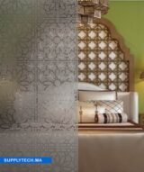 Film à Motif Dépoli à Rosaces Inspiration Palais Oriental - INT 480 | 152 cm de large – Rouleaux de 5 à 30 m – Image 5