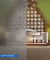 Film à Motif Dépoli à Rosaces Inspiration Palais Oriental - INT 480 | 152 cm de large – Rouleaux de 5 à 30 m – Image 5