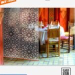 Film à Motif Dépoli à Rosaces Inspiration Palais Oriental - INT 480 | 152 cm de large – Rouleaux de 5 à 30 m