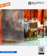 Film à Motif Dépoli à Rosaces Inspiration Palais Oriental - INT 480 | 152 cm de large – Rouleaux de 5 à 30 m