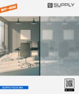 Film dépoli à Motif effet tissu dépoli -INT 496 | 152 cm de large – Rouleaux de 5 à 30 m