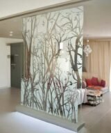 Film à Motif arbres transparents de 20 mm - INT530 | 152 cm de large – Rouleaux de 5 à 30 m – Image 3