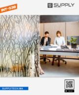 Film à Motif arbres transparents de 20 mm - INT530 | 152 cm de large – Rouleaux de 5 à 30 m