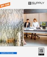 Film à Motif arbres transparents de 20 mm - INT530 | 152 cm de large – Rouleaux de 5 à 30 m