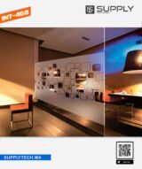 Film à Motif carrés géométrique - INT 468 | 152 cm de large – Rouleaux de 5 à 30 m