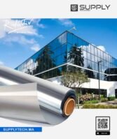 Film solaire Anti-Chaleur Argent Miroir - SOL101 | 152 cm de large – Rouleaux de 5 à 30 m