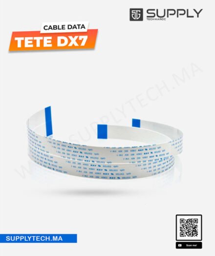 NAP FFC Double 17P (34P) – Câble de Données pour Tête Epson DX7 – 40 cm