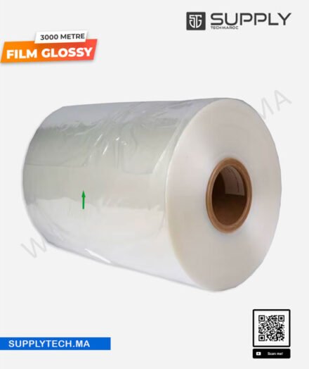 Rouleau de Film de Plastification Pelliculage à Chaud brillant - 32 cm x 3000 m