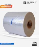 Rouleau de Film de Plastification Pelliculage à Chaud mate - 32 cm x 3000 m