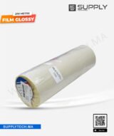 Film de pelliculage brillant pour plastifieuses et laminateurs a chaud - 32 cm x 200 m