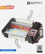 Film de pelliculage mate pour plastifieuses et laminateurs a chaud - 32 cm x 200 m – Image 4