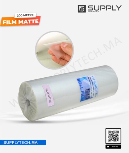 Film de pelliculage mate pour plastifieuses et laminateurs a chaud - 32 cm x 200 m