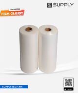 Film de pelliculage brillant pour plastifieuses et laminateurs a chaud - 33 cm x 300 m – Image 3