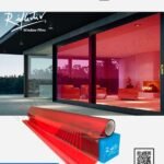 Film Teinté Rouge pour Vitrages - Reflectiv 60193 | 152 cm de large – Rouleaux de 5 à 30 m