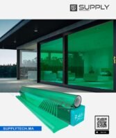 Film Teinté vert menthe pour Vitrages - Reflectiv 60894 | 152 cm de large – Rouleaux de 5 à 30 m