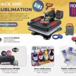 Pack de Sublimation N°11– Presse à Chaud 5 en 1 FreeSub (40×40 cm) + Epson L3250