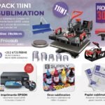 Pack de Sublimation N°30– Presse à Chaud 11 en 1 FreeSub (29×38 cm) + Epson L8050 A4
