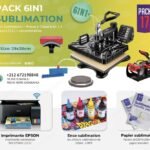 Pack de Sublimation N°17– Presse à Chaud 6 en 1 FreeSub (29×38 cm) + Epson L3250