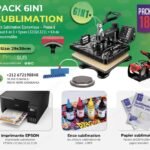 Pack de Sublimation N°18– Presse à Chaud 6 en 1 FreeSub (29×38 cm) + Epson L3211