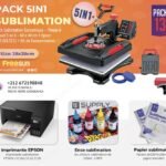 Pack de Sublimation N°13– Presse à Chaud 5 en 1 FreeSub (40×40 cm) + Epson L3211
