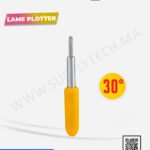 Lame de découpe pour machine de decoupe ( Plotter ) 30° – Manche Jaune