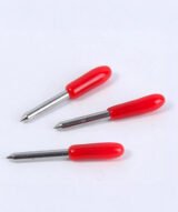 Lame de découpe 45° standard pour machine de decoupe ( Plotter )  – Manche rouge – Image 2