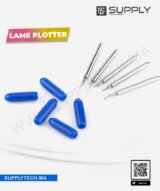 Lame de découpe 60° pour machine de decoupe - matériaux épais  – Manche bleu – Image 4