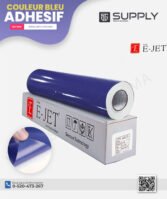 Vinyle Adhésif Brillant bleu – Marque E-JET