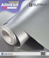 Vinyle Adhésif Chromé Pailleté - Finition Brillante - Marque E-JET