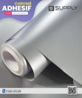 Vinyle Adhésif Chromé Pailleté - Finition Brillante - Marque E-JET