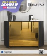 Vinyle Adhésif Doré Effet Miroir | Marque E-JET – 60 cm x 50 m – Image 13