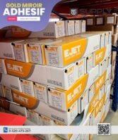 Vinyle Adhésif Doré Effet Miroir | Marque E-JET – 60 cm x 50 m – Image 4