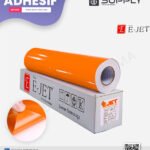 Vinyle Adhésif Brillant Orange – Marque E-JET
