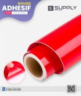Vinyle Adhésif Rouge Brillant – Marque E-JET – Image 5