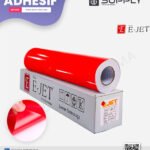 Vinyle Adhésif Rouge Brillant – Marque E-JET