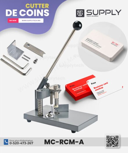 Machine Manuelle de Découpe d’Angles Ronds – Modèle MC-RCM-A