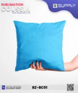 Coussin Sublimation Satin Bicolore – Face Blanche & Face Bleu Ciel – 40×40 cm – Image 6