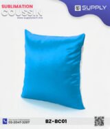 Coussin Sublimation Satin Bicolore – Face Blanche & Face Bleu Ciel – 40×40 cm – Image 3