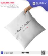 Housse de Coussin Blanc Sublimation – Tissu Satin Double Face – Image 6