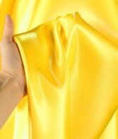 Coussin Sublimation Satin Bicolore – Face Blanche & Face Jaune – 40×40 cm – Image 3